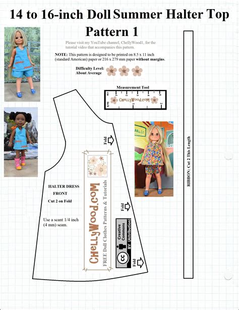 patterns for 18 inch doll clothes